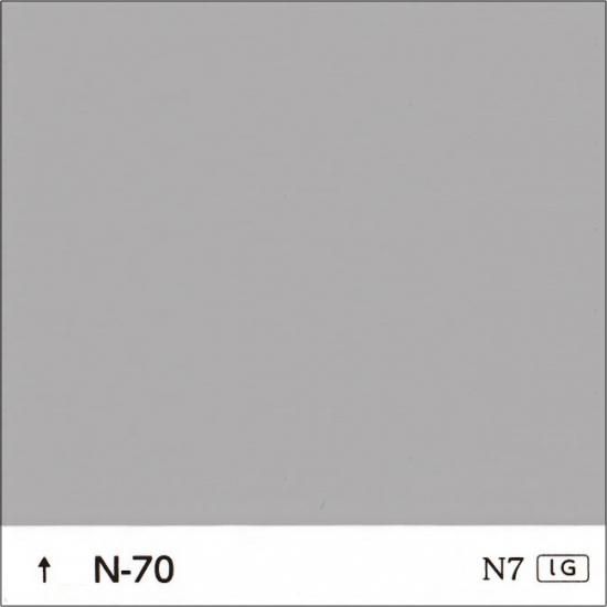 日塗工 N70 淡彩 建物や車の塗料の調色・見本合わせ(色合わせ)の通販なら【調色一番】 日塗工 N70 淡彩 建物や車の塗料の調色・見本合わせ(色合わせ)の通販なら【調色一番】