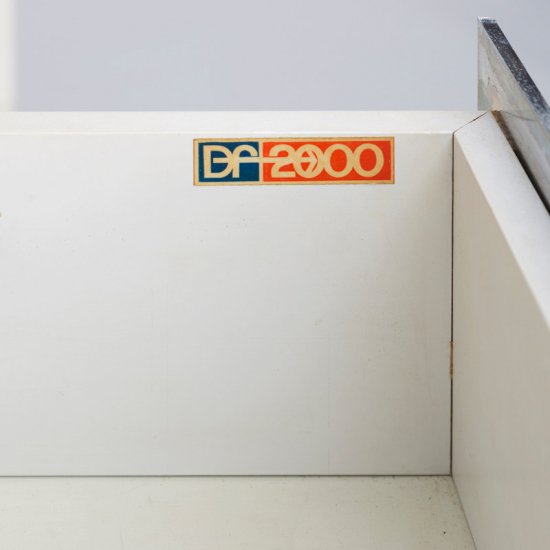 "DF-2000 Modern Furniture Series" Low Cabinet - NICK WHITE