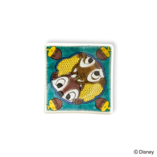 はしおきこれくしょん どんぐり チップ デール Kutani Disney Collection 九谷焼でつくるディズニーの和食器