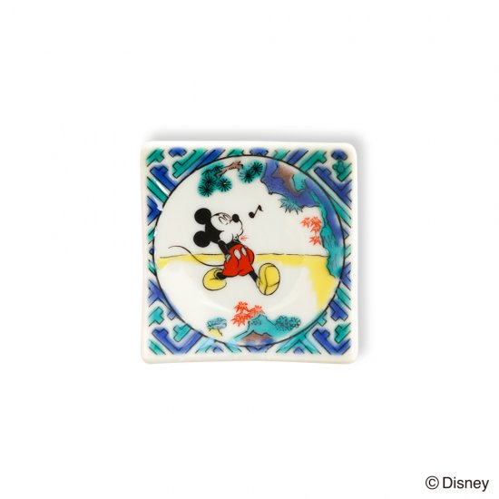 はしおきこれくしょん 古九谷 ミッキーマウス Kutani Disney Collection 九谷焼でつくるディズニーの和食器