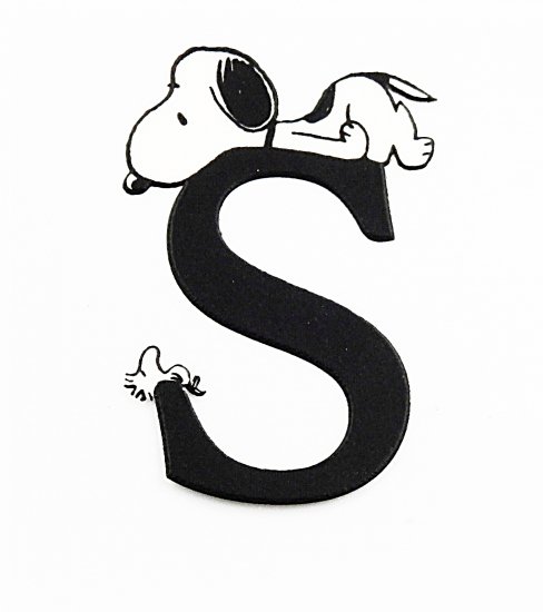 Peanuts Snoopy スヌーピー 耐熱 耐水 アルファベットステッカー ｓ Sc Sticker