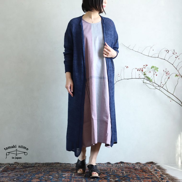 tamaki niime(タマキ ニイメ) 玉木新雌 only one あさ CA knit