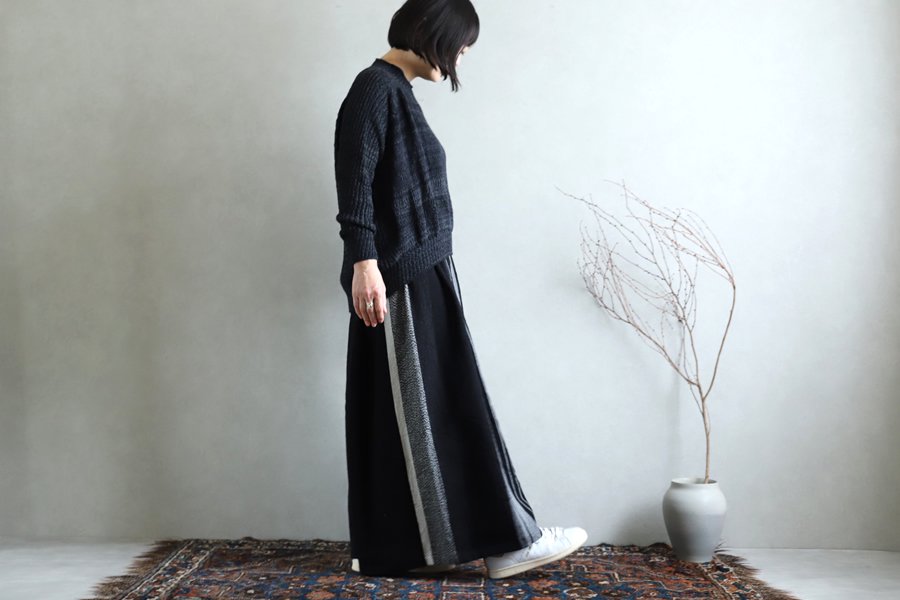 tamaki niime PO knit ミィラァクル wool タマキニイメ+ervateiraselva