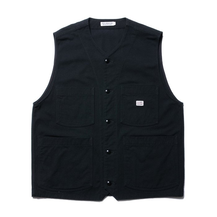 COOTIE/ROUGH TWILL WORK VEST - THUMBING ONLOINE STORE - COOTIE