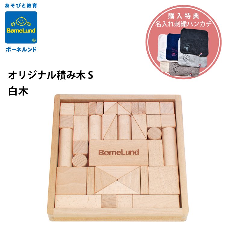 【ボーネルンド BorneLund 】オリジナル積み木 カラー　木製知育玩具
