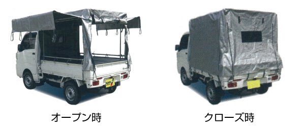 軽トラック　幌セット　KH-7型シリーズ