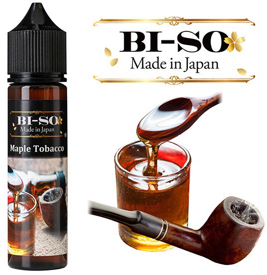 電子タバコ用リキッド Bi So Maple Tobacco 15ml 60ml Vape ベイプ ビソ メープルタバコ 日本生産 新品 未開封 電子タバコ Vapeのmod アトマイザー リキッド ドリップチップ ワイヤー コイル リビルダブル用品などを激安 格安通販しております