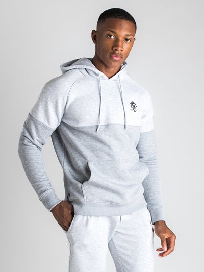 gym king white hoodie