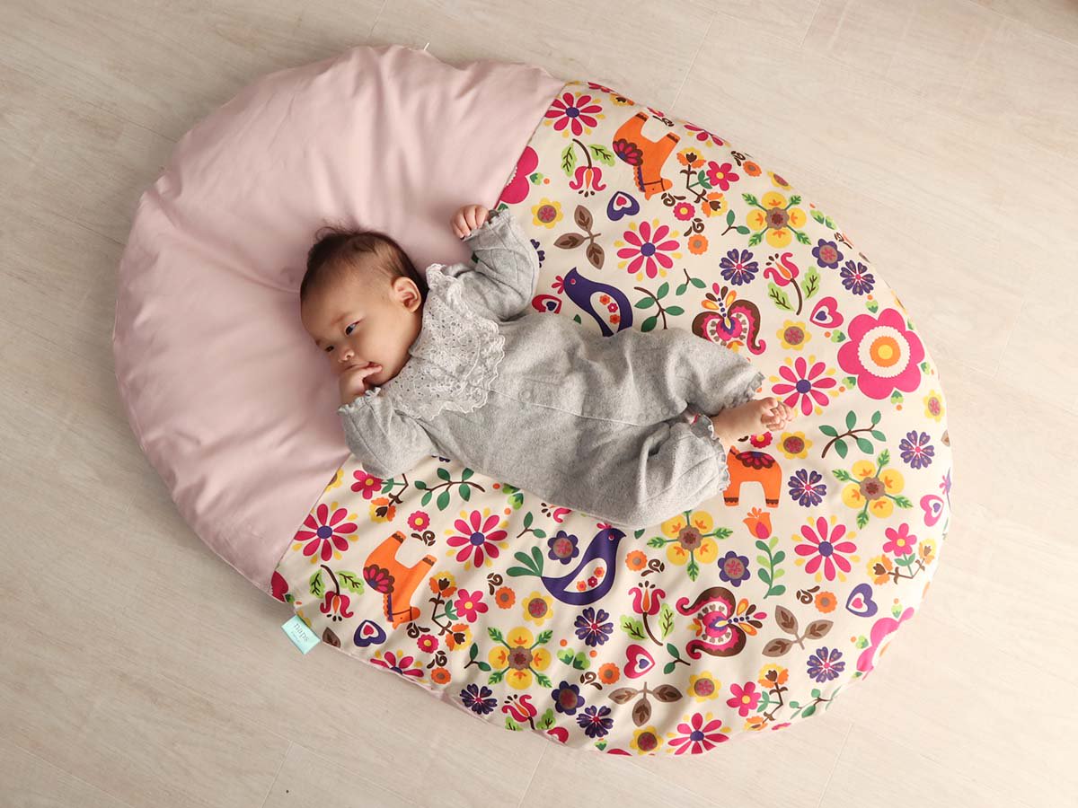 ゆりかごのような赤ちゃんのお昼寝スペース 赤ちゃん座布団 布団 カバー 大型専門通販サイト びっくりカーペット