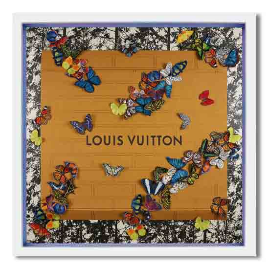 Butterfly Louis Vuitton Wallpaper - Pin By Sindrini On Fraktal | goawall