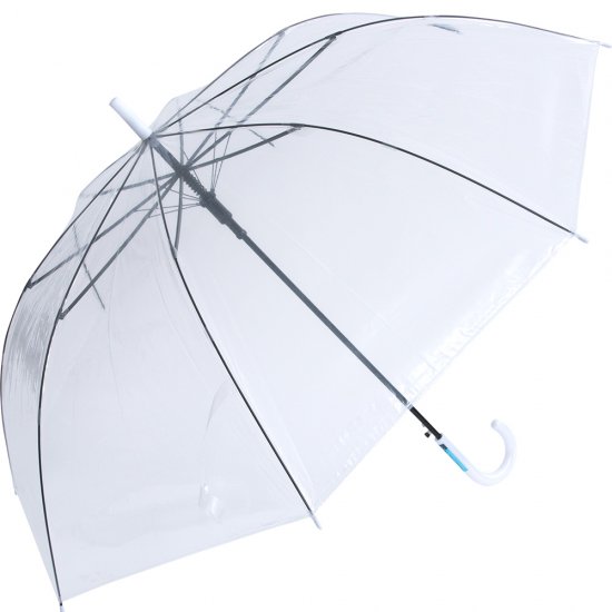 70cm ビニール傘 白手元 カサプリ 名入れ傘 ロゴ入り傘の印刷