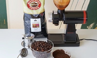 コーヒー豆, 挽き方