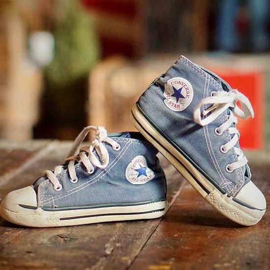 ヴィンテージキッズコンバースオールスターハイカットusa製
