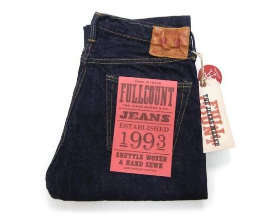 フルカウント FULL COUNT 13.7oz ニュー ストレート デニム ジーンズ ...