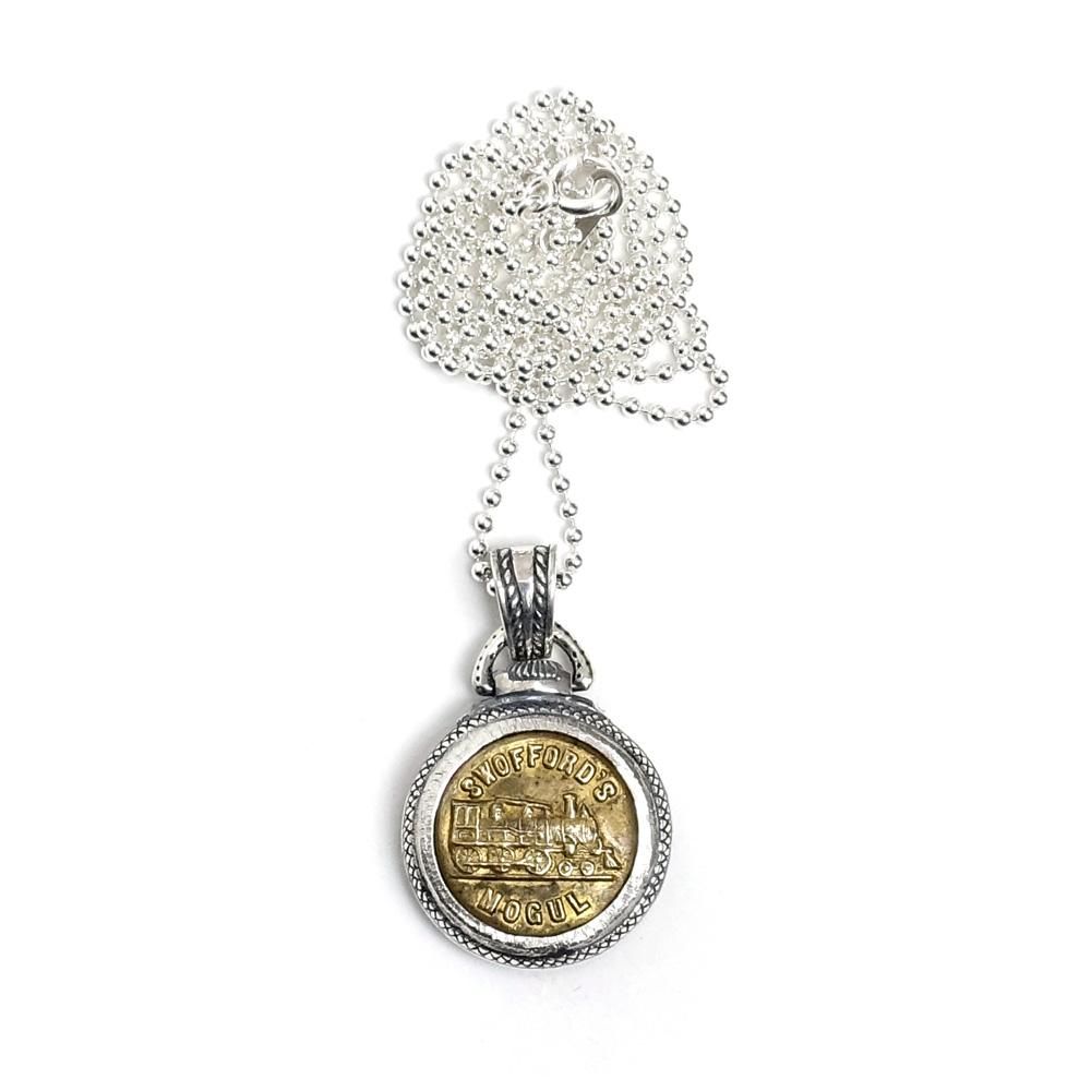 Button Works ボタンワークス[BW-0098HC] Button Works × Larry Smith Work Button  Necklace ワークボタンネックレス