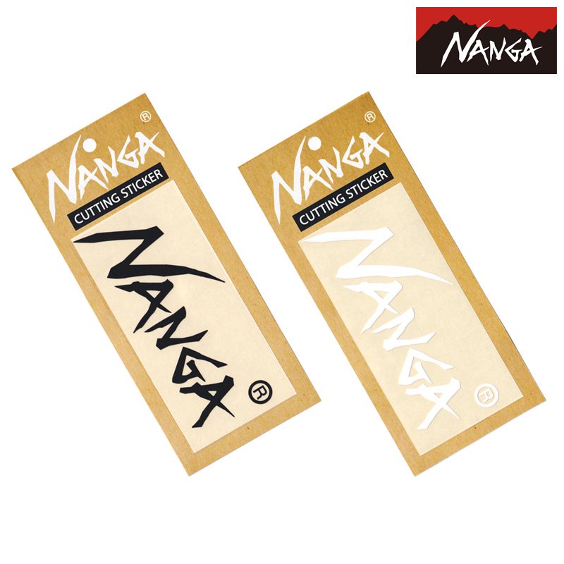 メール便可] NANGA ナンガ [NA2254-3G515] CUTTING STICKER ナンガ カッティングステッカー XS 日本製