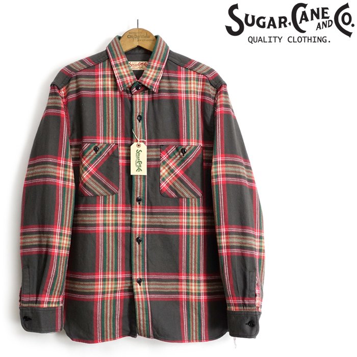 SUGAR CANE シュガーケーン コットンシャツ 日本製