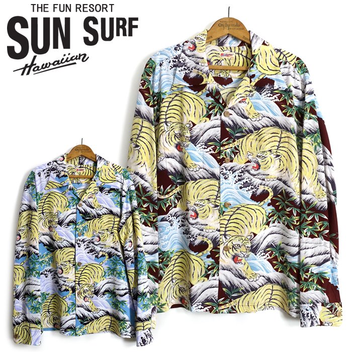 メンズSUN SURF 長袖シャツ