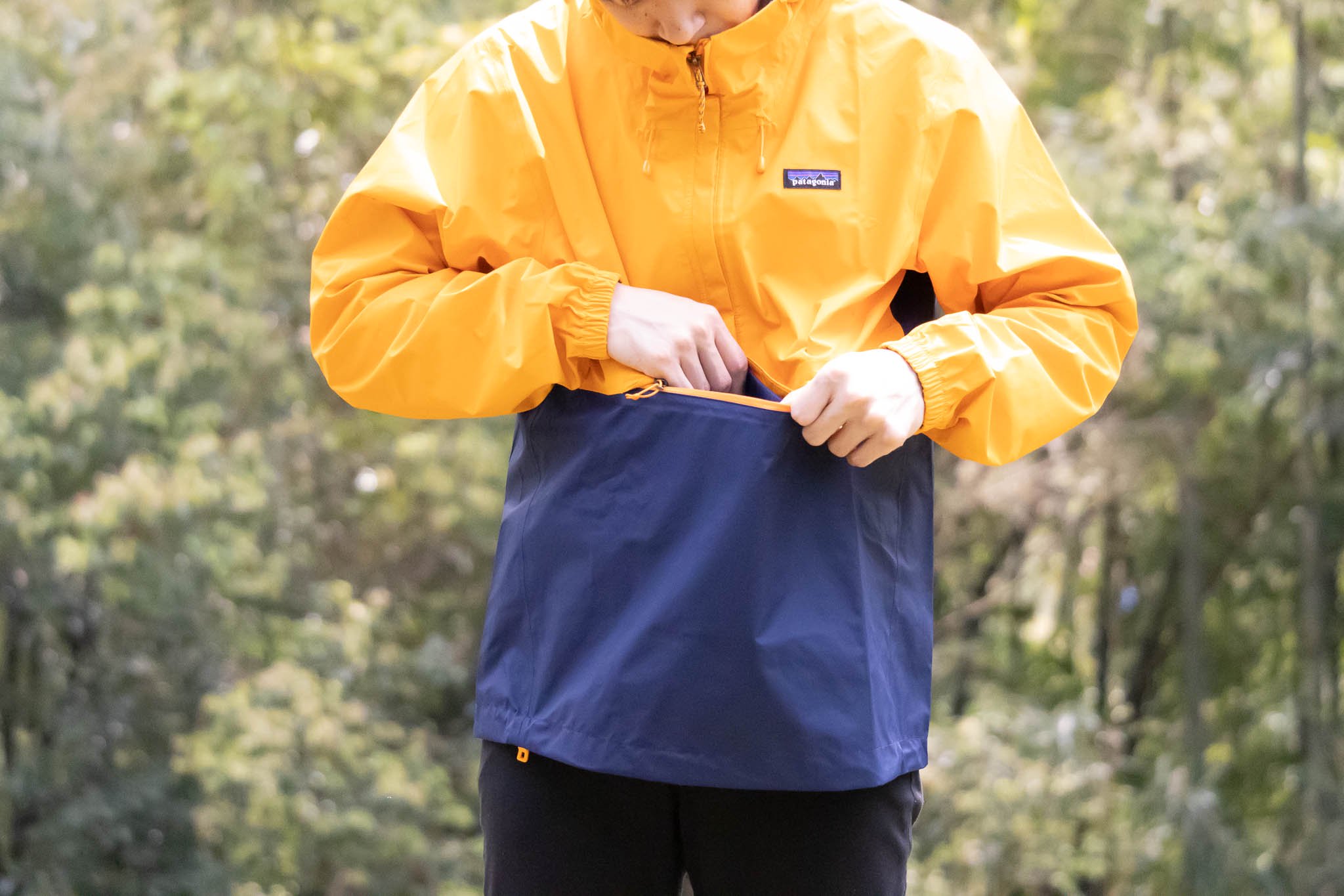 パタゴニア メンズトレントシェル3Lジャケット Mサイズ 雨具 - 通販
