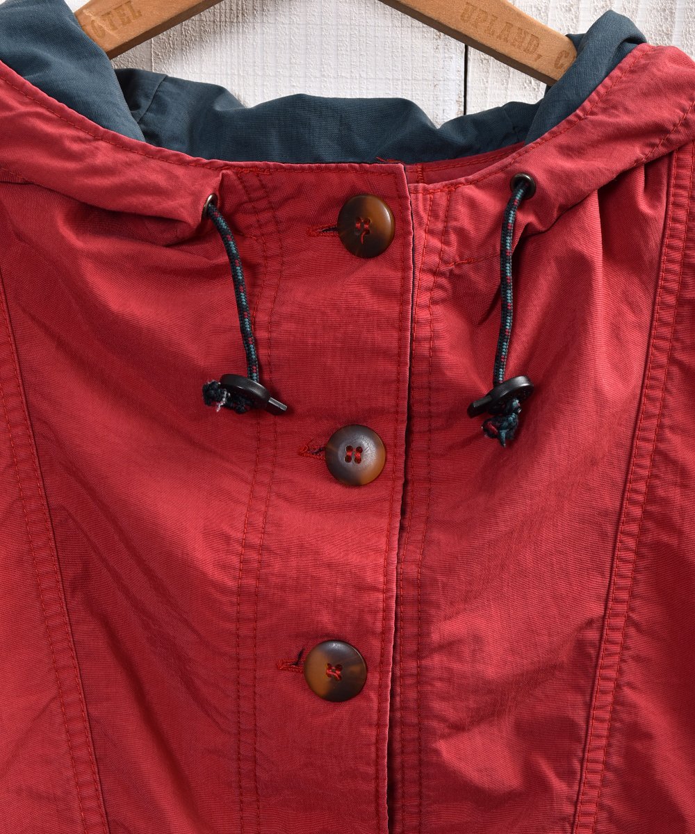 Columbia Nylon Anorak Parker コロンビア ナイロンアノラックパーカー レッド系 古着のネット通販サイト 古着屋グレープフルーツムーン Grapefruitmoon Onlineshop ヴィンテージアイテム レトロファッション