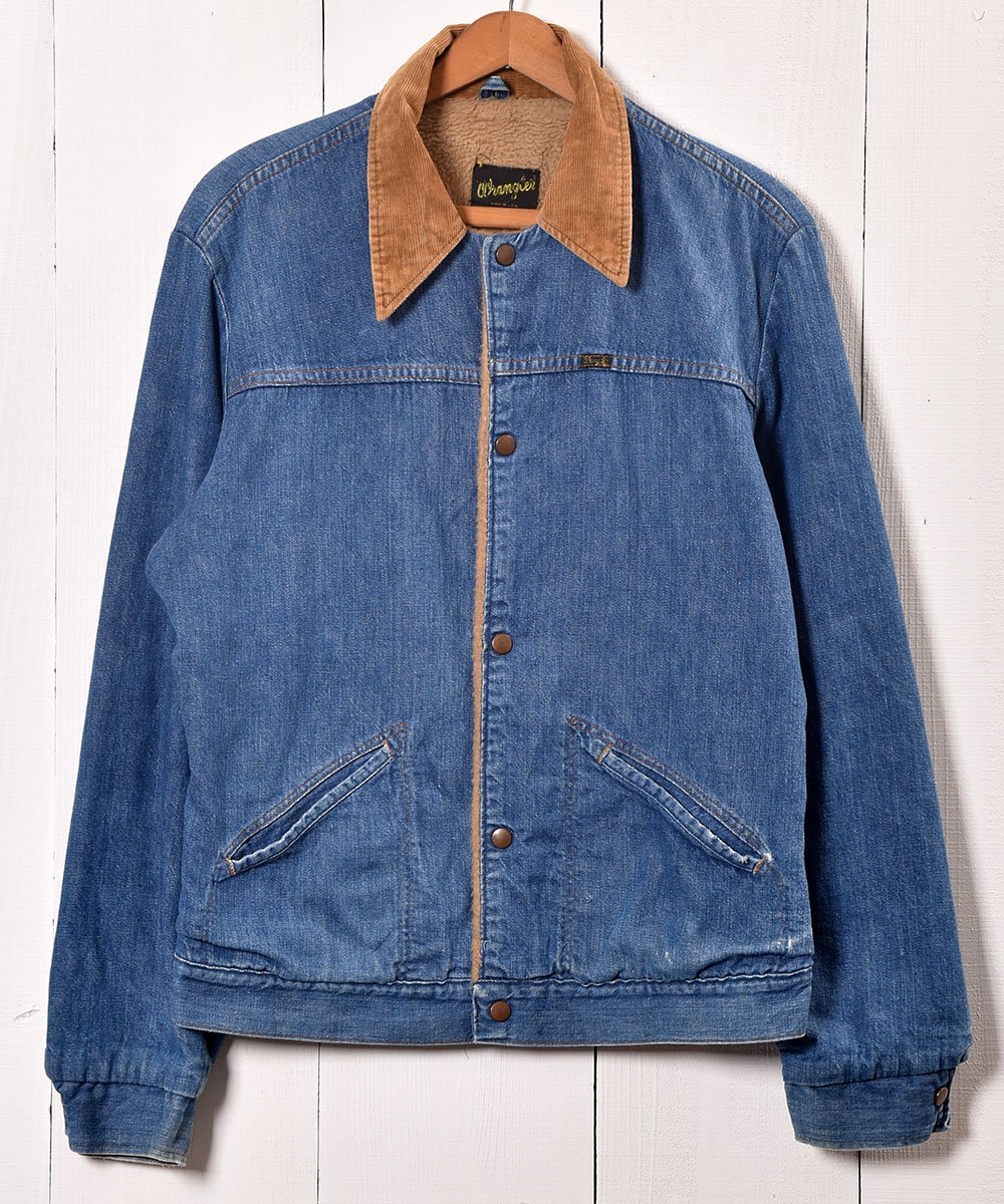 70年代 Made in USA ”Wrangler” Boa Denim Jacket｜70年代 アメリカ製 「 ラングラー