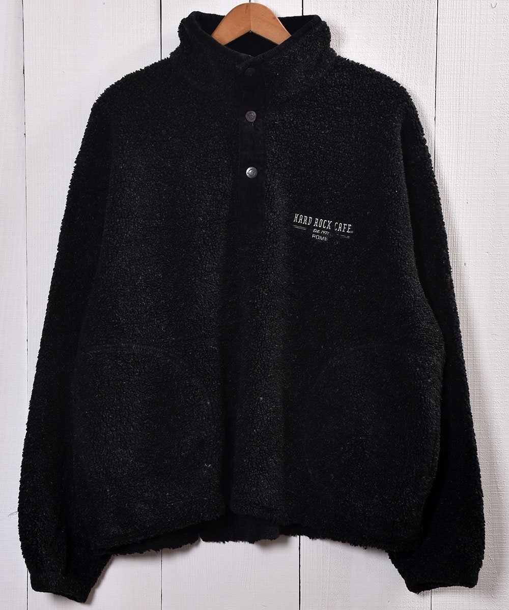 ハードロックカフェ プルオーバー フリースジャケット ｜&quot;HARD ROCK CAFE&quot; PullOver Fleece Jacket