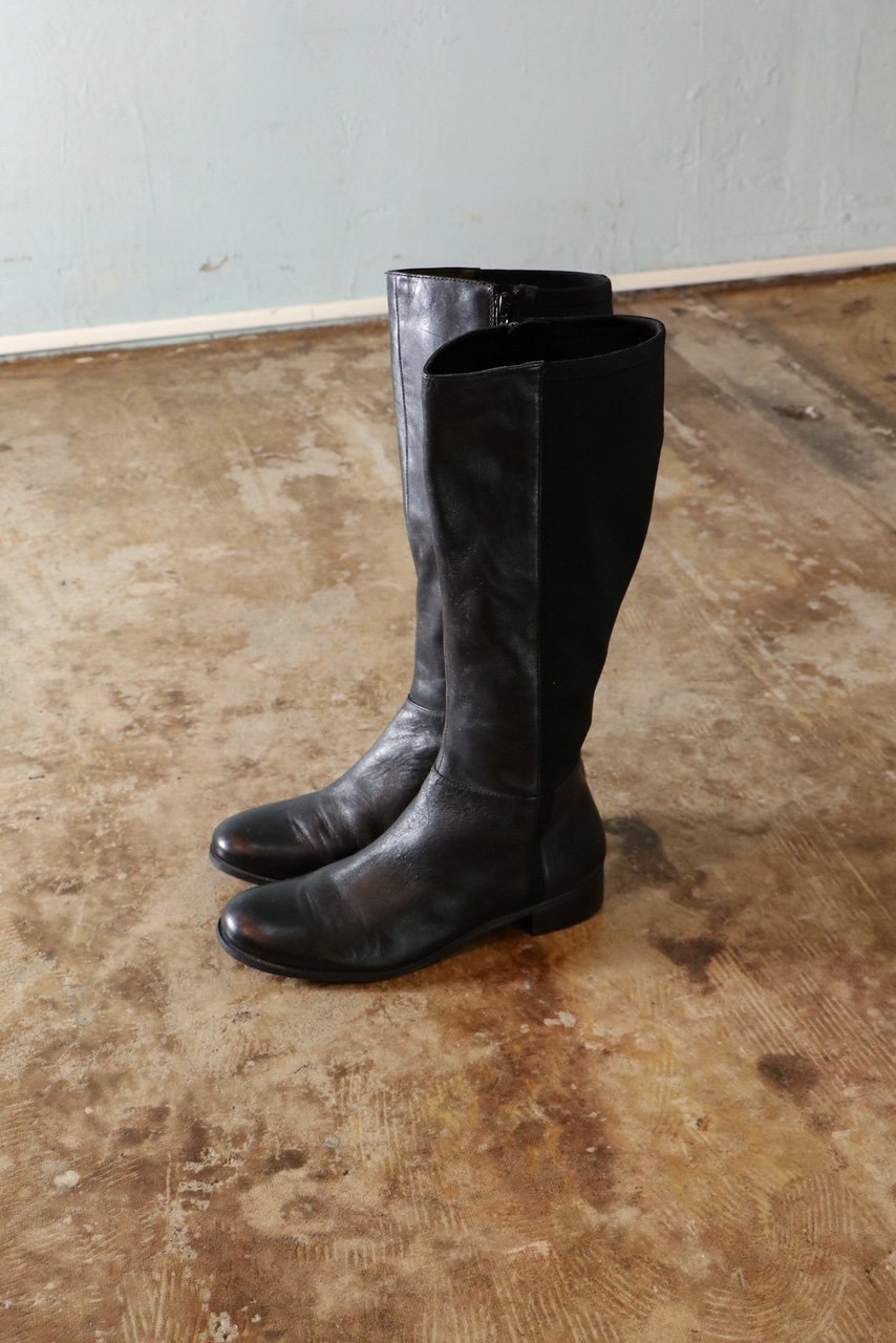 Nine West Leather×bonding Long Boots