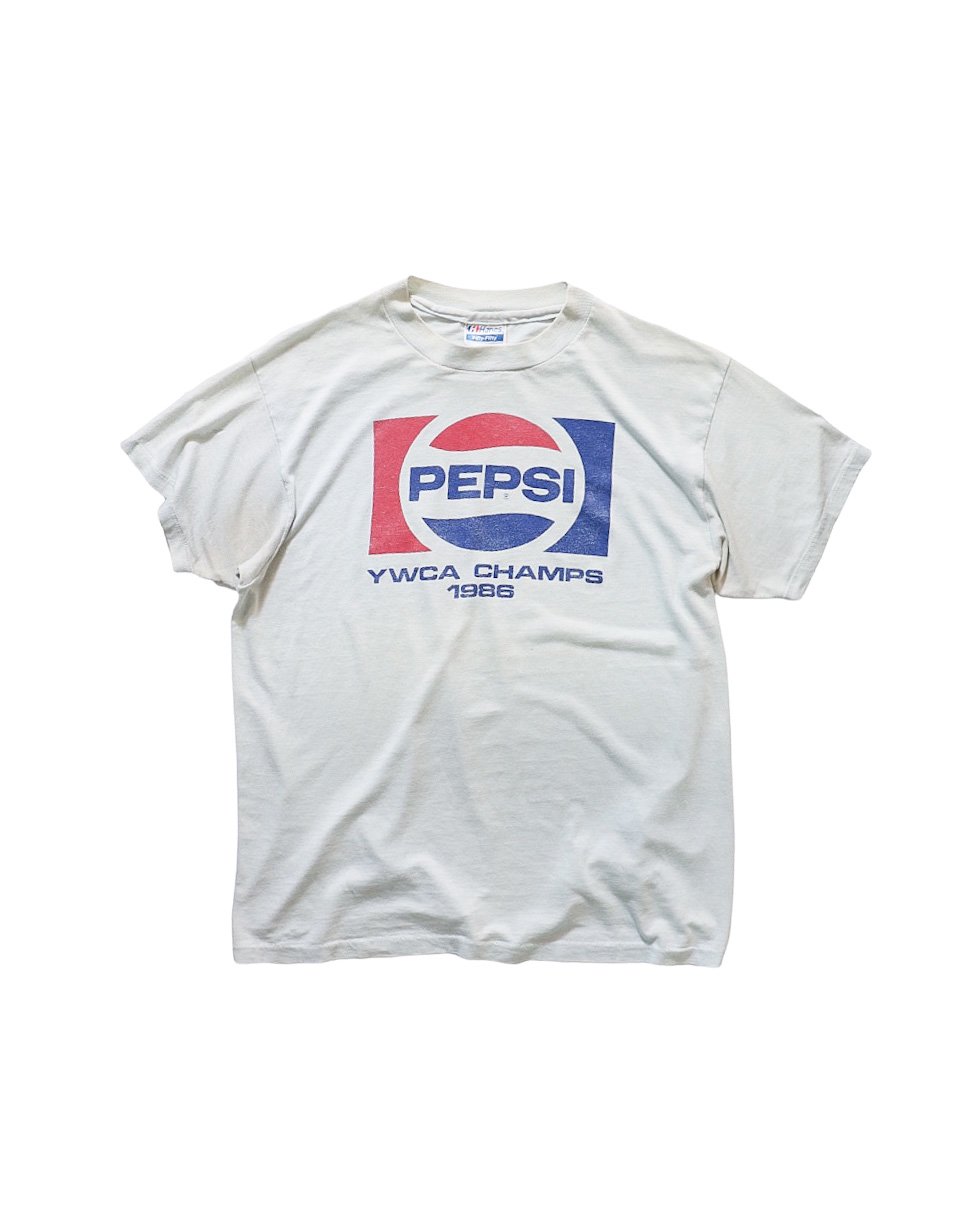 “Hanes Fifty-Fifty” PEPSI S/S Tee (Made in USA)
