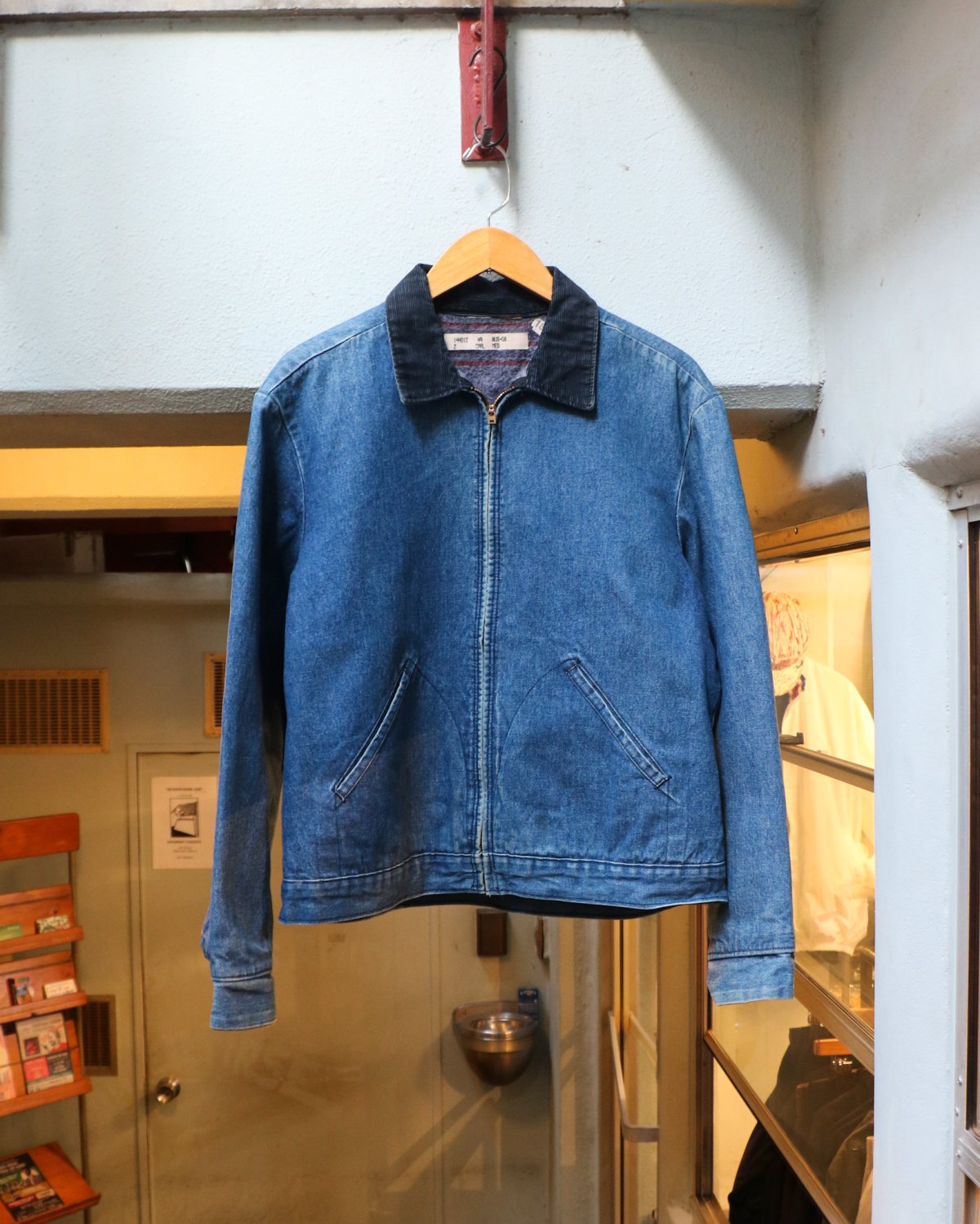 Denim Work Jacket (flannel lined)