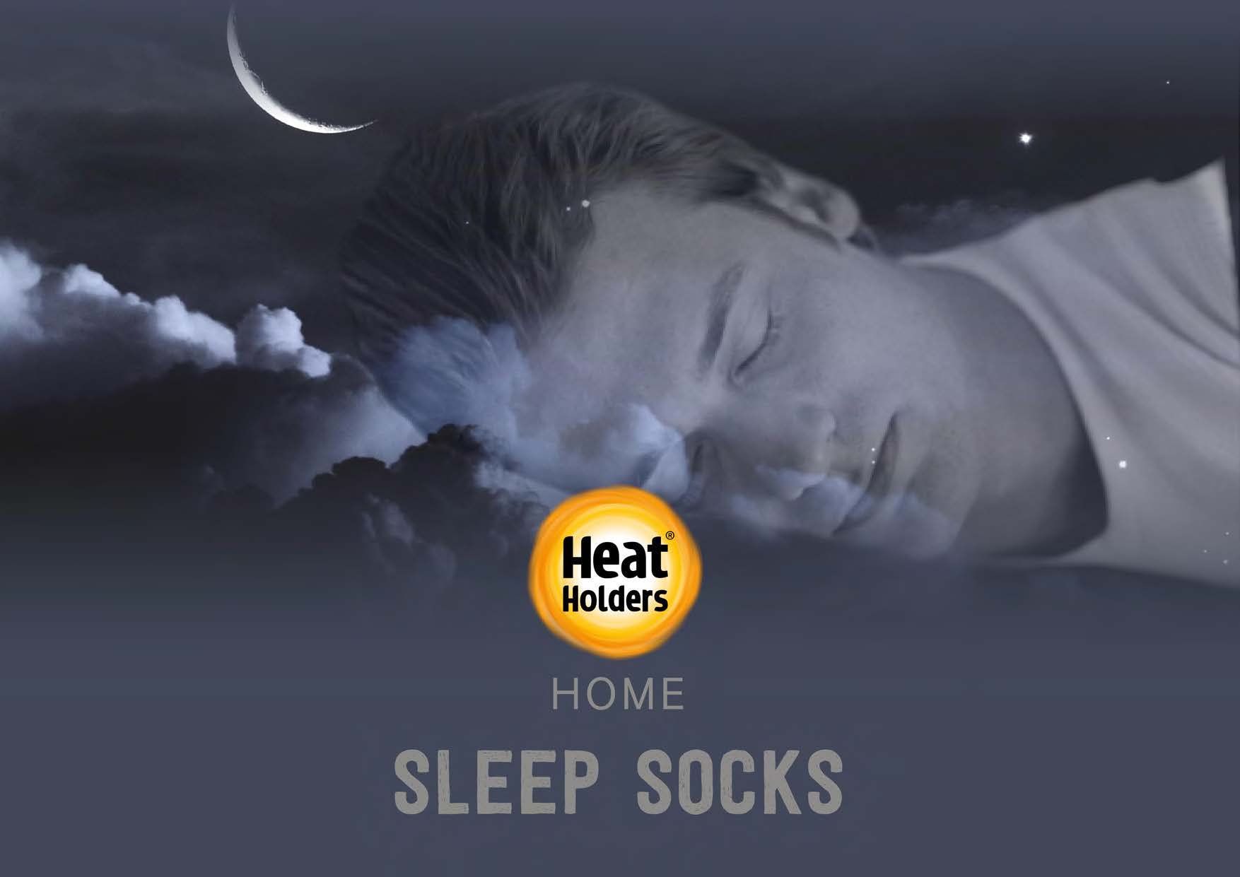 mens home  
sleep socks collection
