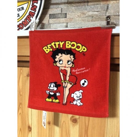 ベティーちゃん ベティブープBetty Boop ベティハンドタオル BB002