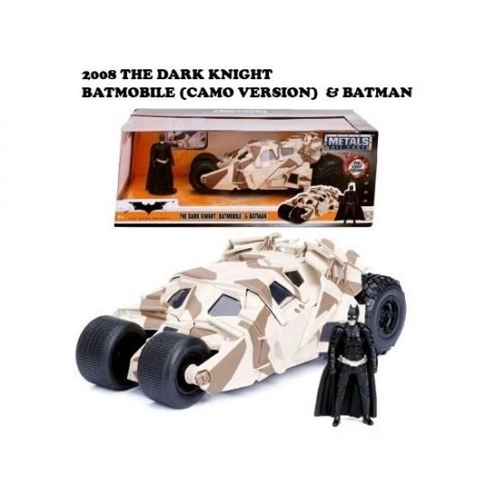 バットマン BATMAN CAMO(バットモービル)(ADA ミニカー)2008 THE DARK KNIGHT BATMOBILE W/BATMAN  CAMO - ちゃんぷ