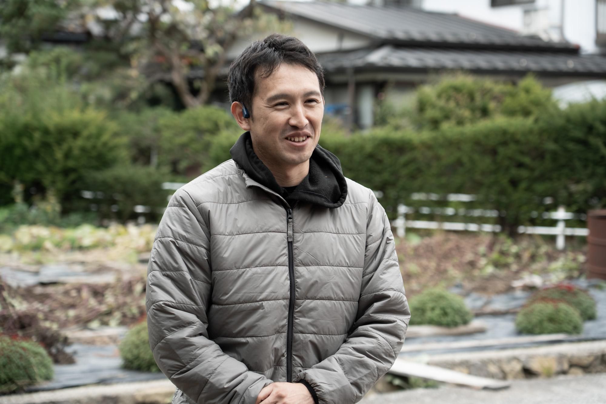 伊藤農園の伊藤森太郎さん