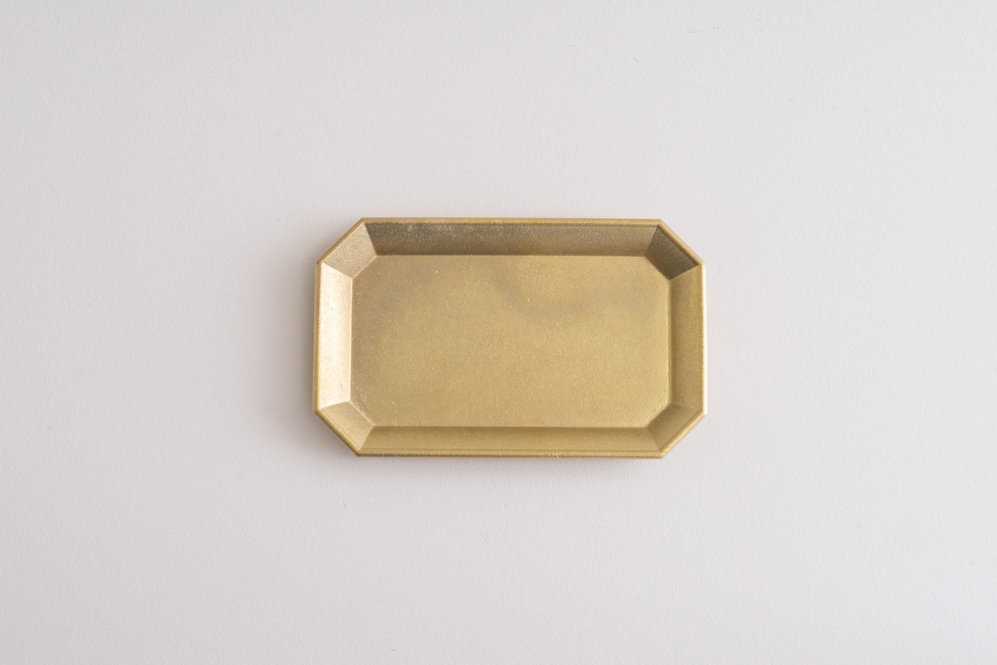 文具トレイ（中）｜FUTAGAMI｜真鍮｜紡ぎ舎（つむぎや）