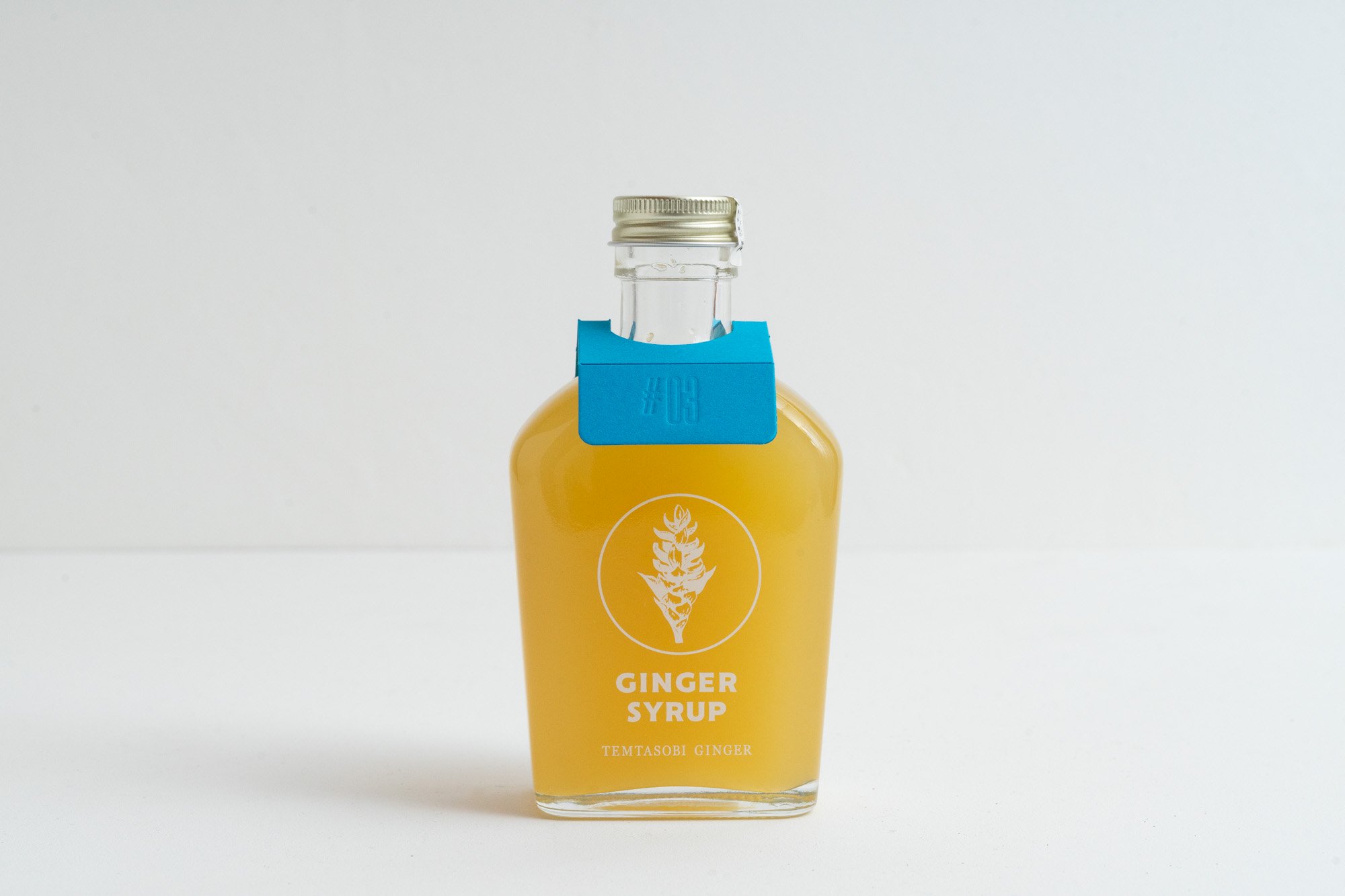 ジンジャーシロップ#3 200ml｜TEMTASOBI GINGER｜紡ぎ舎（つむぎや）