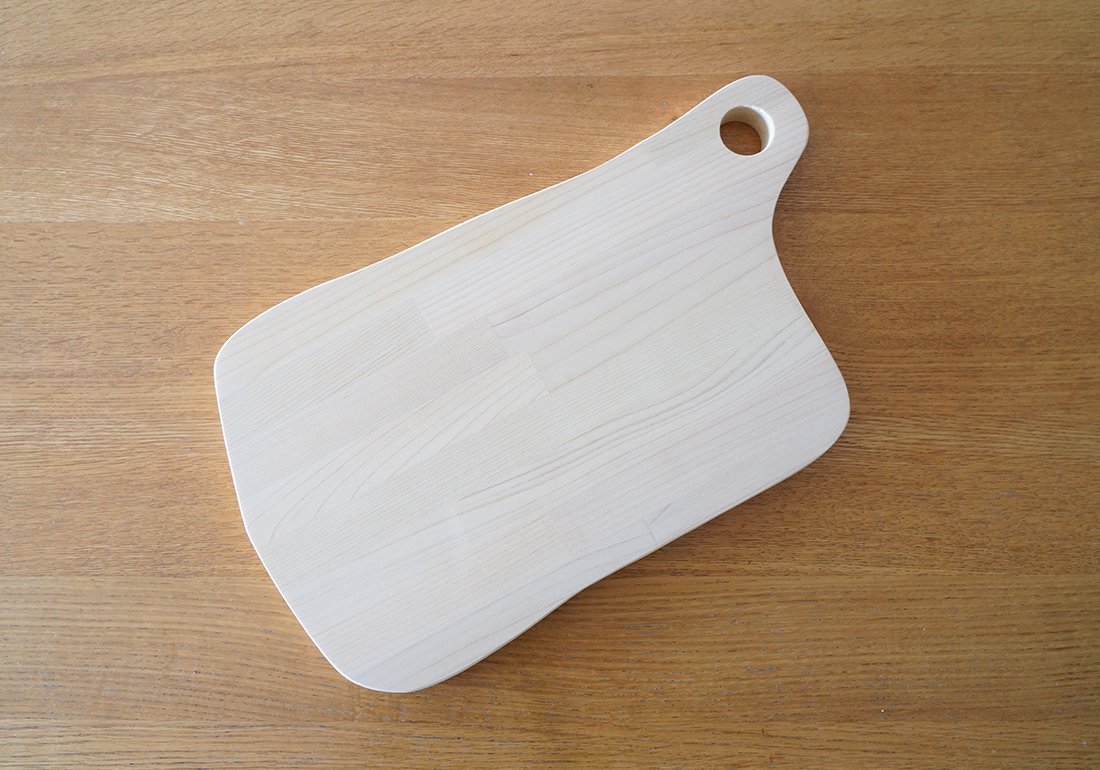 青森ヒバまな板　きまま／CUTTING BOARD type:natural cut - ヒバコレ -hiba collection-