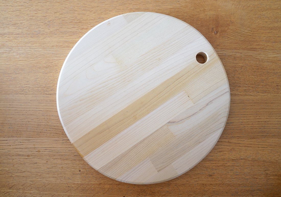 青森ヒバまな板 丸／CUTTING BOARD Circle[R] - ヒバコレ -hiba collection-