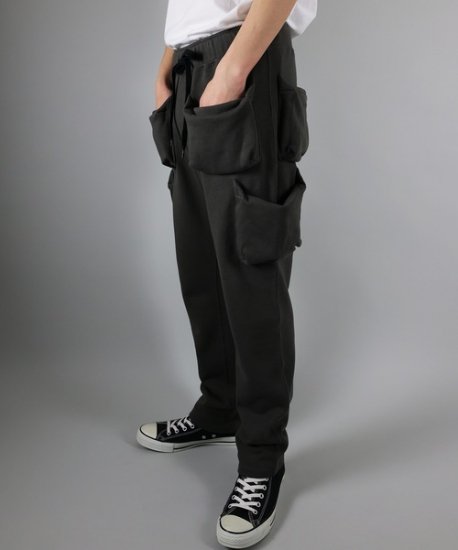 NUMBER (N)INE] POCKET SWEAT EASY PANTS - MOLDNEST