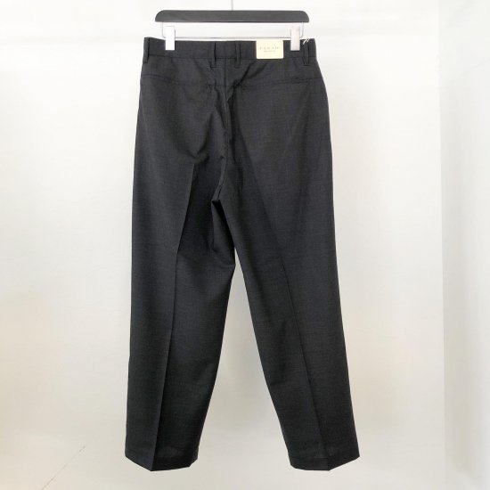 [FARAH] Two-Tuck Wide Tapered Pants Tropical Wool - MOLDNEST