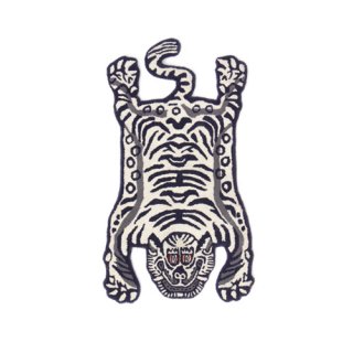 <img class='new_mark_img1' src='https://img.shop-pro.jp/img/new/icons5.gif' style='border:none;display:inline;margin:0px;padding:0px;width:auto;' />[DETAIL inc.]Tibetan Tiger Rug White / Small