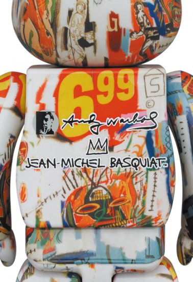 箱に傷あり BE@RBRICK JEAN-MICHEL BASQUIAT #4