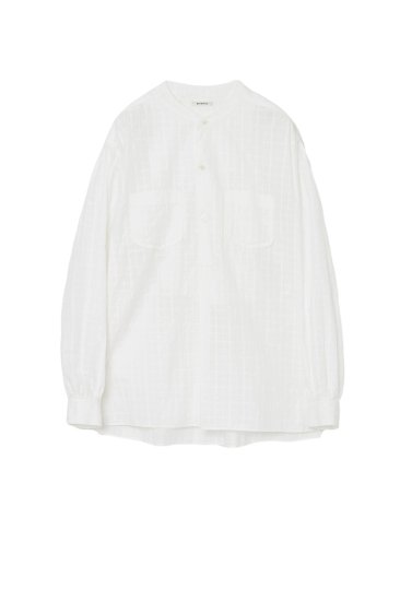 プルオーバーシャツ【新品】MATSUFUJI Dobby Check Pullover Shirt