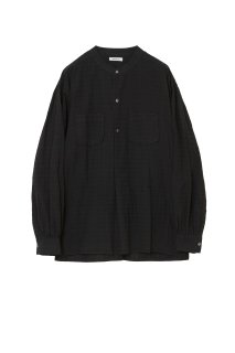 <img class='new_mark_img1' src='https://img.shop-pro.jp/img/new/icons21.gif' style='border:none;display:inline;margin:0px;padding:0px;width:auto;' />[MATSUFUJI]Dobby Check Pullover Shirt