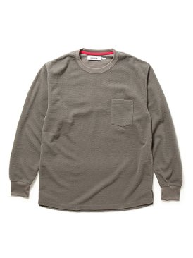 <img class='new_mark_img1' src='https://img.shop-pro.jp/img/new/icons21.gif' style='border:none;display:inline;margin:0px;padding:0px;width:auto;' />[nonnative] DWELLER L/S TEE WOOL T/C JERSEY