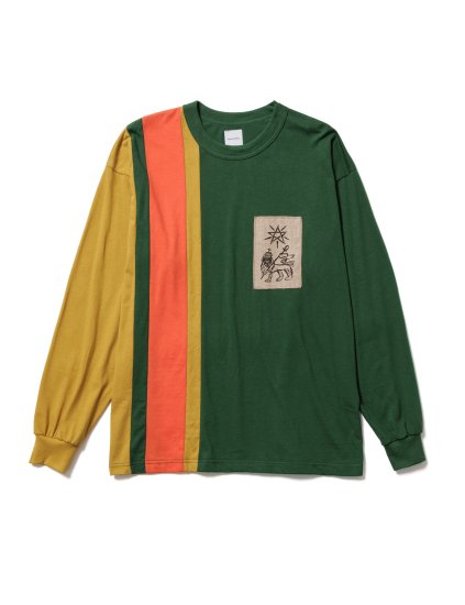 [Sasquatchfabrix.]RASTA L/S T-SHIRT - MOLDNEST