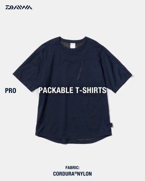 <img class='new_mark_img1' src='https://img.shop-pro.jp/img/new/icons5.gif' style='border:none;display:inline;margin:0px;padding:0px;width:auto;' />[DAIWA LIFESTYLE] CORDURA PACKABLE T-SHIRT