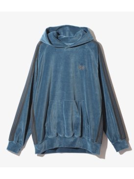 <img class='new_mark_img1' src='https://img.shop-pro.jp/img/new/icons5.gif' style='border:none;display:inline;margin:0px;padding:0px;width:auto;' />[NEEDLES] TRACK HOODY - C/PE VELOUR
