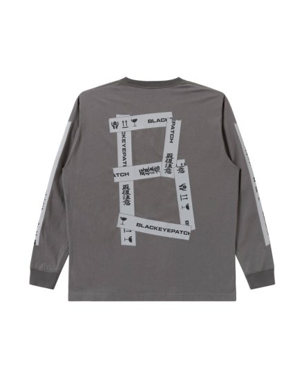 BlackEyePatch] HWC TAPED L/S TEE - MOLDNEST