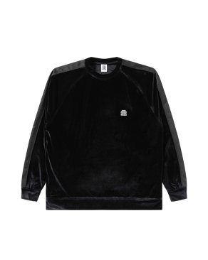 <img class='new_mark_img1' src='https://img.shop-pro.jp/img/new/icons47.gif' style='border:none;display:inline;margin:0px;padding:0px;width:auto;' />[BlackEyePatch] SMALL OG LABEL VELOUR CREW