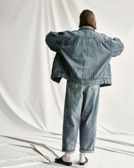 YOKO SAKAMOTO] DENIM 5 POCKET PANTS - MOLDNEST